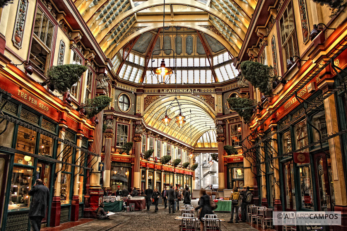 Mercado de Leadenhall en Londres