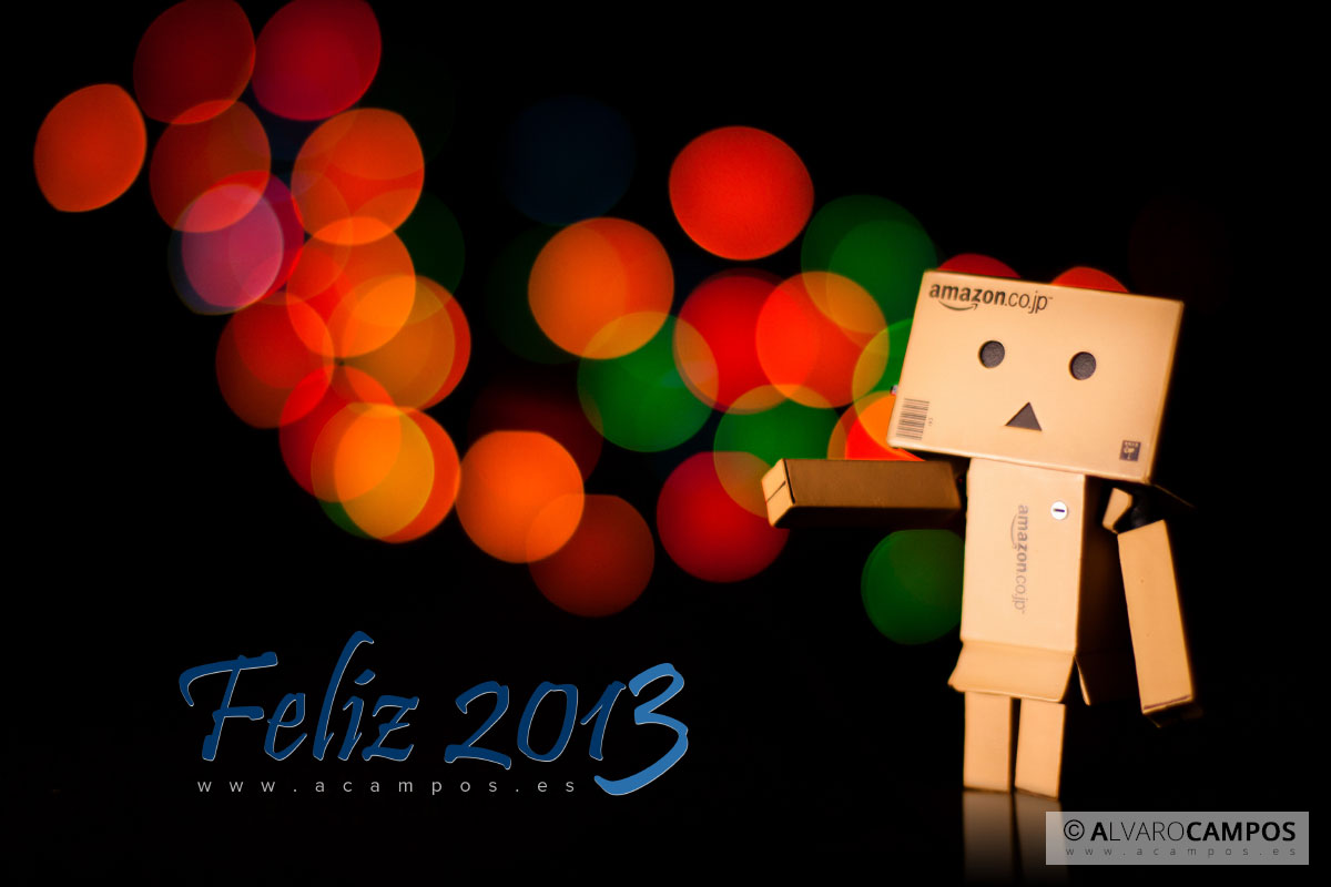 Danbo deseando un feliz 2013