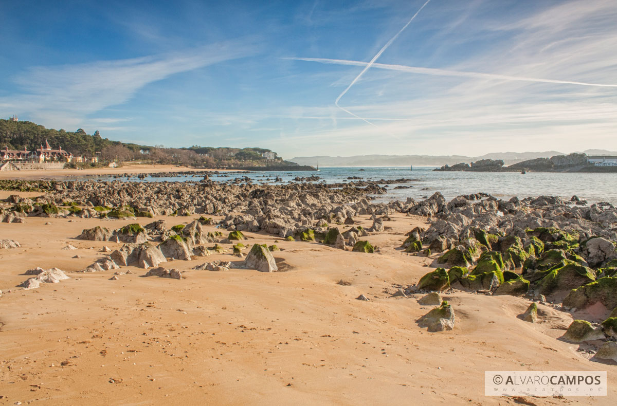 Playa de La Magdalena en Santander