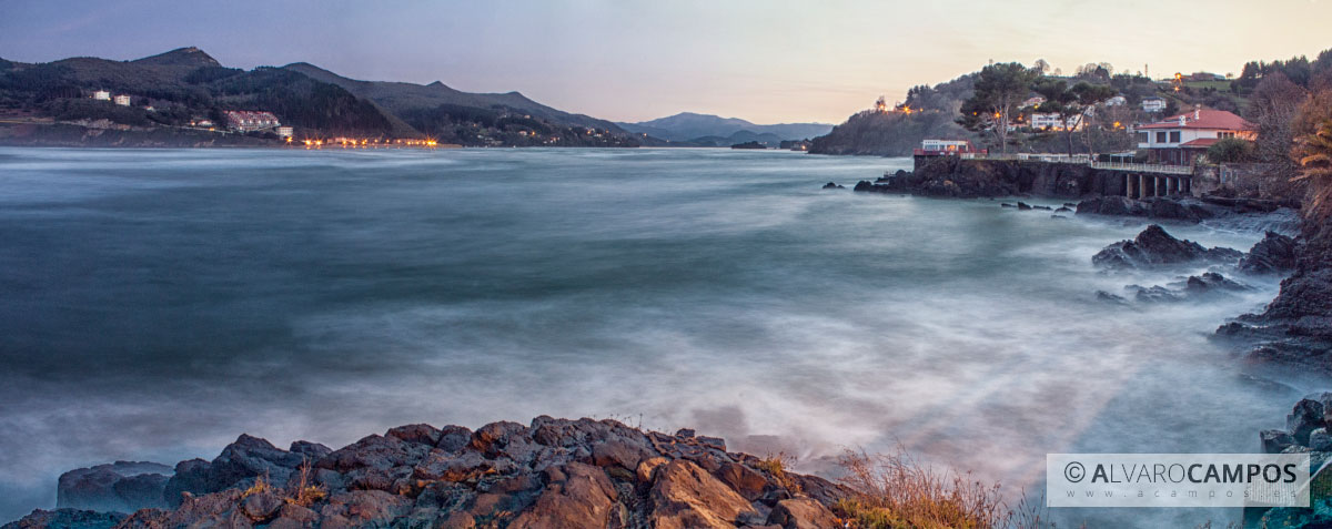 Panorámica de la ría de Mundaka