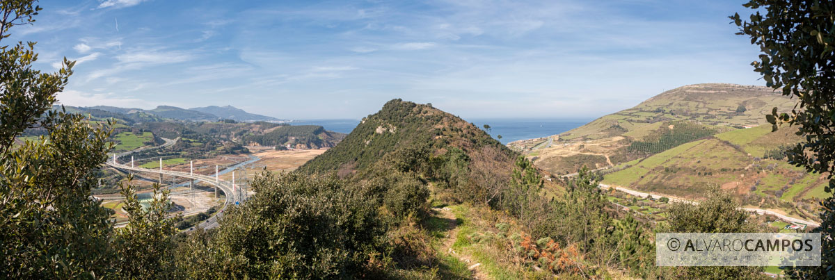 Panorámica de La Arena en Muskiz