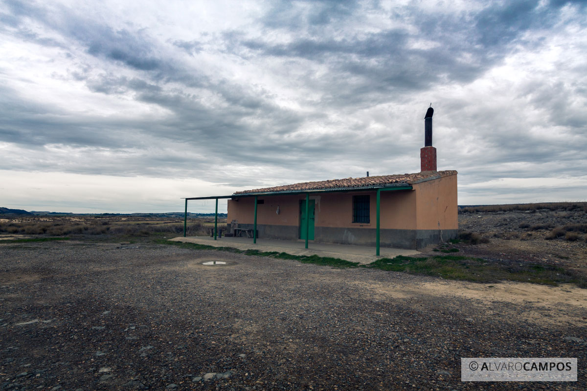 Caseta en el Parque Natural de las Bardenas Reales