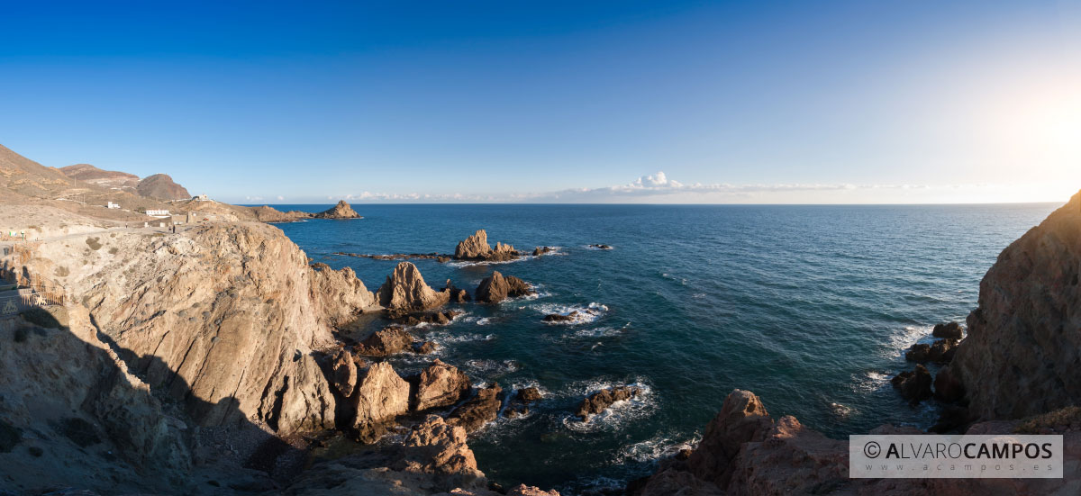 Panorámica desde el Faro de Cabo de Gata