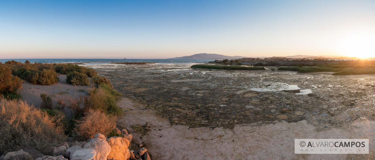 Panorámica desde Dreambeach en Villaricos