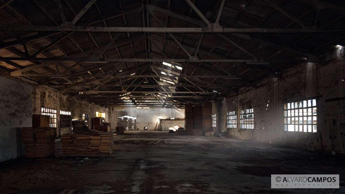 Fábrica abandonada en Lekeitio