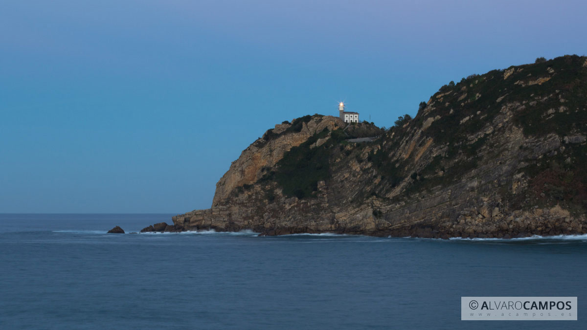 Ratón de Getaria al anochecer