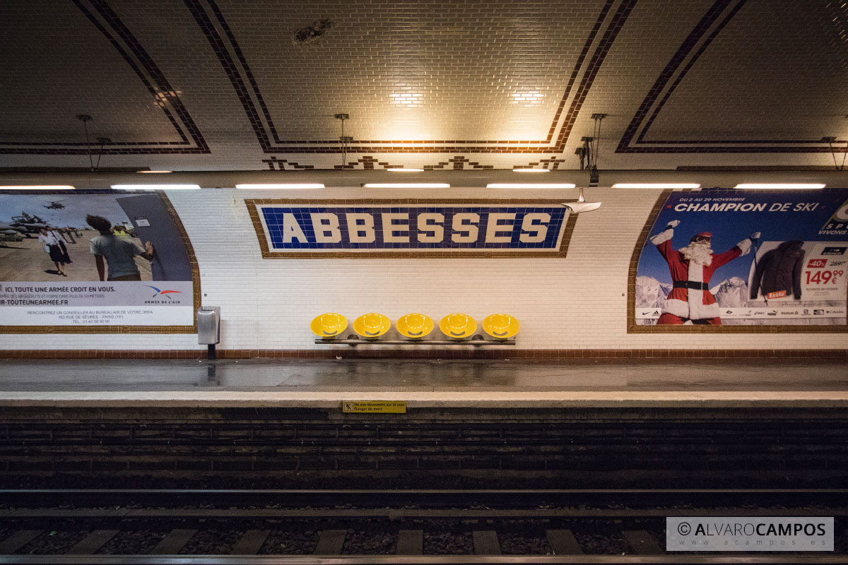 Abbesses Metro Station