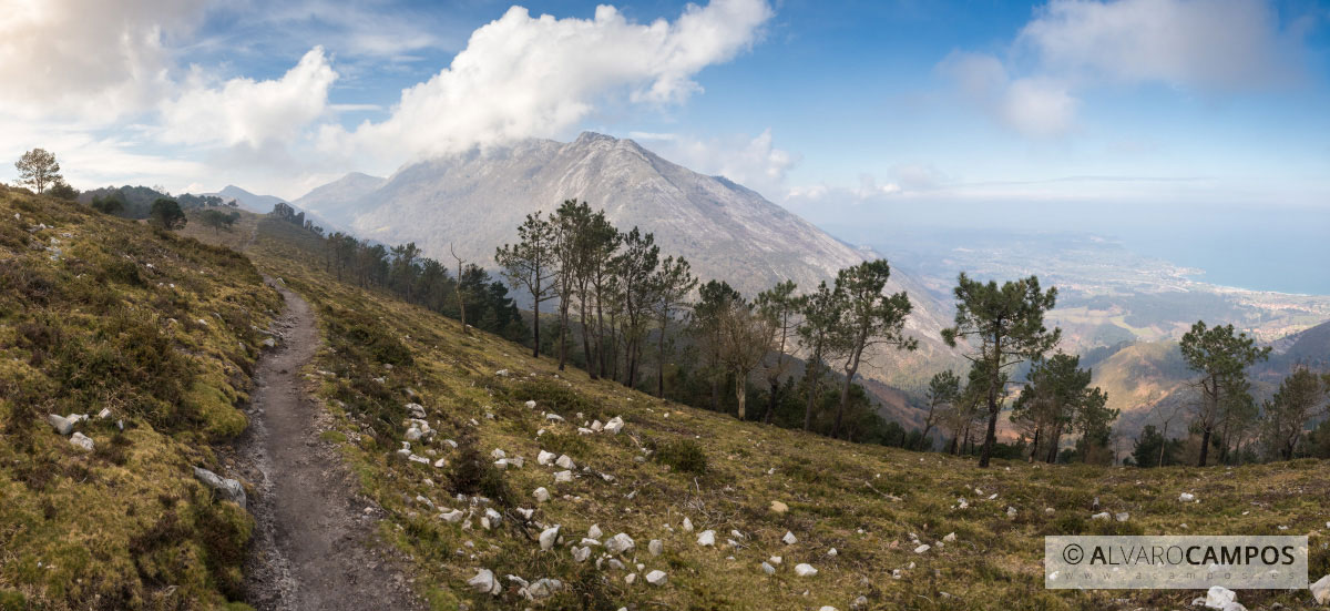 Panorámica junto al mirador del Fito