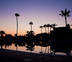 Anochecer en La Barrosa, Cádiz