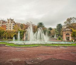 Fuente del parque de Doña Casilda en Bilbao