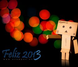 Danbo deseando un feliz 2013