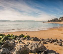 Playa de los Peligros en Santander