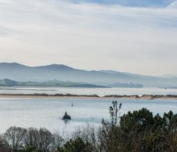 Panorámica de las vistas desde el Palacio Real de La Magdalena