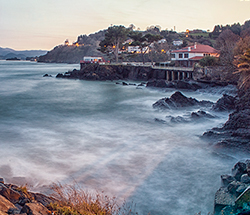 Panorámica de la ría de Mundaka