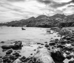 Cala la invencible en Almería