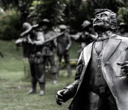 Fusilamiento de José Rizal en el fuerte Santiago en Intramuros, Manila