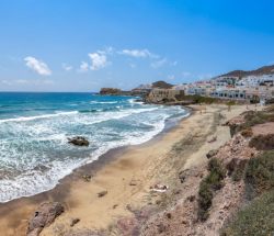 Panorámica de la playa de San José (Almería)