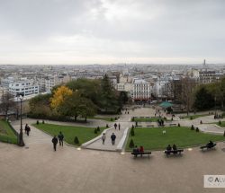 Panorámica de París desde Sagrado Corazón