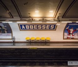 Abbesses Metro Station