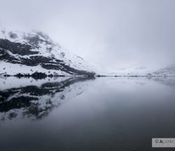 Espejo nevado